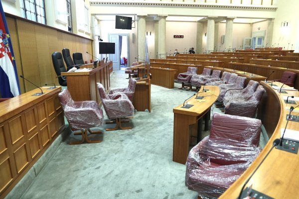 Pripreme za sjednicu Sabora