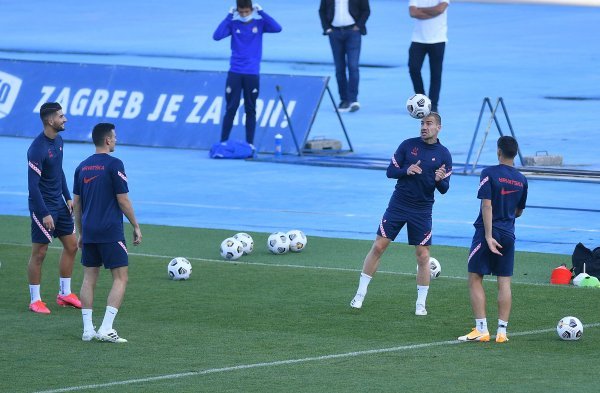 Trening hrvatske nogometne reprezentacije, 2. 9. 2020.