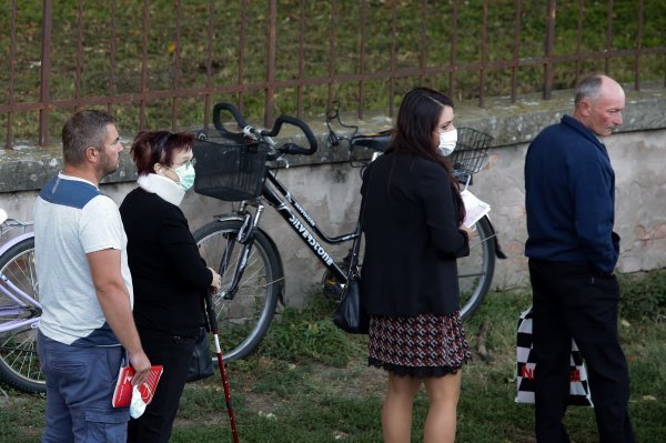 Trijaža ispred KBC-a Osijek