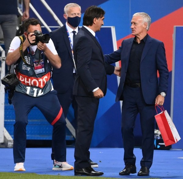Francuska - Hrvatska ( Didier Deschamps i Zlatko Dalić)