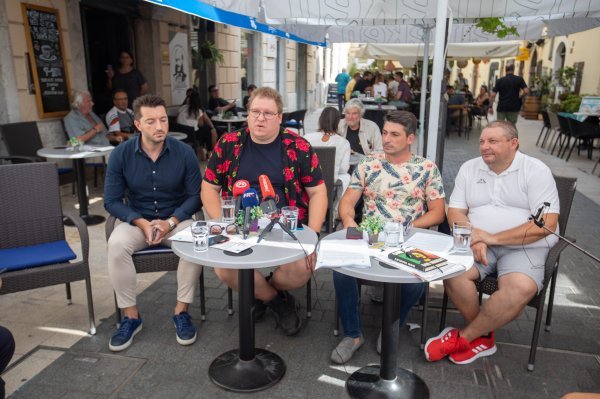 Prosvjed ugostitelja u Rijeci