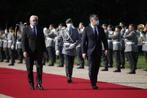 Zoran Milanović kod njemačkog predsjednika Frank Waltera Steinmeyera