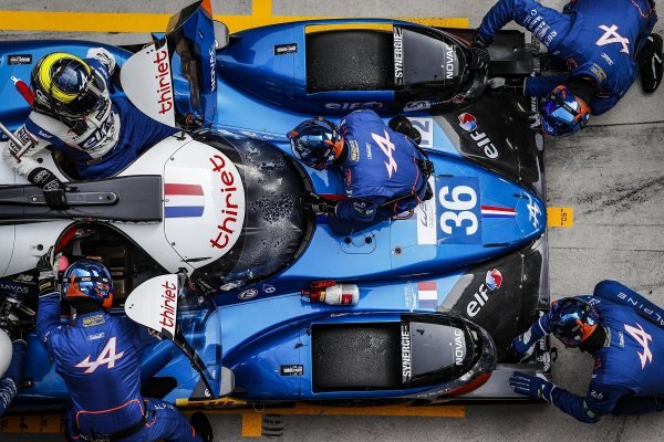 Alpine A470 kategorije LMP2 na FIA WEC utrci 24 sata Šangaja 2019.