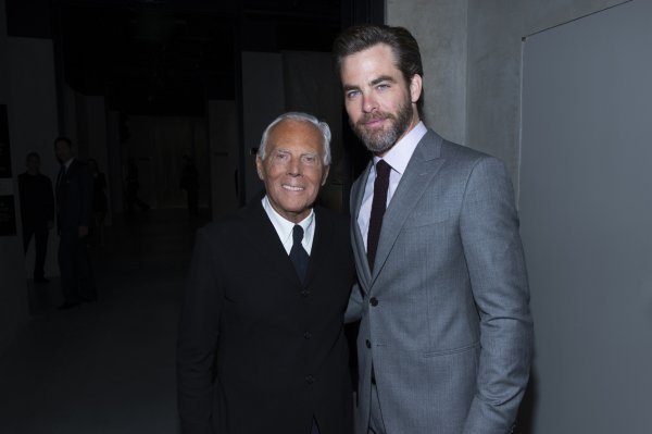 Giorgio Armani i Chris Pine, zaštitno lice Armani Code Profumo Promo