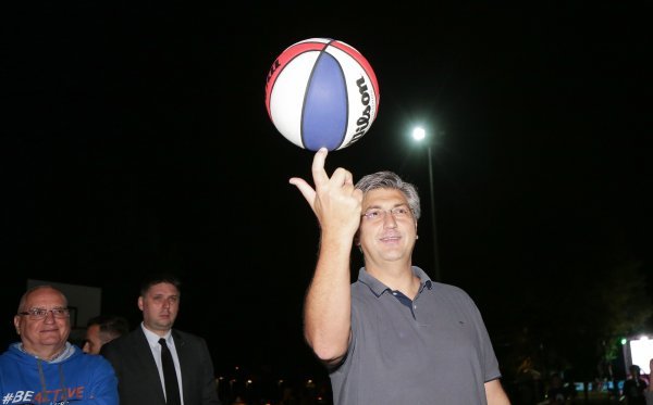 Andrej Plenković na otvorenju Europskog tjedna sporta