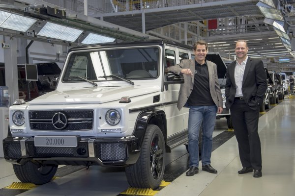 Magna Steyr 2016. prvi je put proizvela više od 20.000 primjeraka Mercedes G-klase u godini dana. Mercedes-Benz