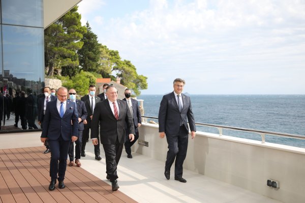 Mike Pompeo, Andrej Plenković
