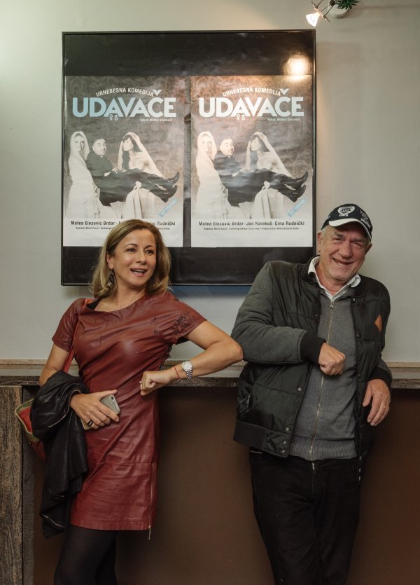 Glumica Matija Prskalo i komediograf Matko Elezović