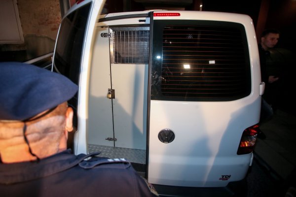 Dragan Kovačević na pretresu stana