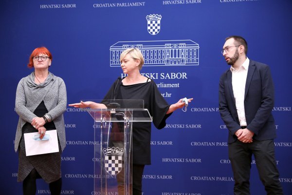 Zagreb: Konferencija Kluba zastupnika zeleno-lijevog bloka