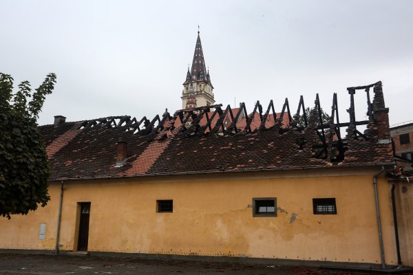 Požar u Svetištu u Mariji Bistrici