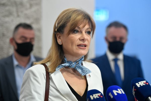 Karolina Vidović Krišto na konferenciji za medije kritizirala Plenkovića