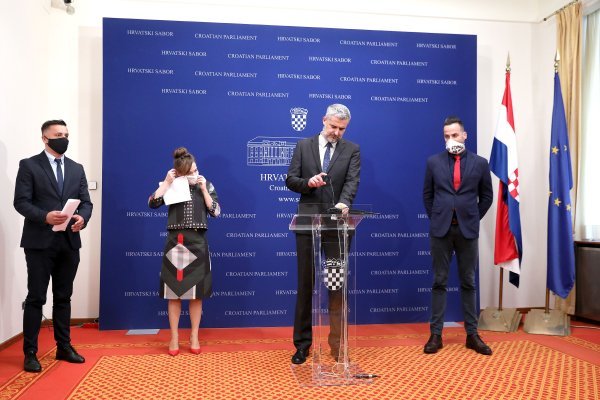 Ante Kujundžić, Marija Selak Raspudić, Nino Raspudić, Marin Miletić