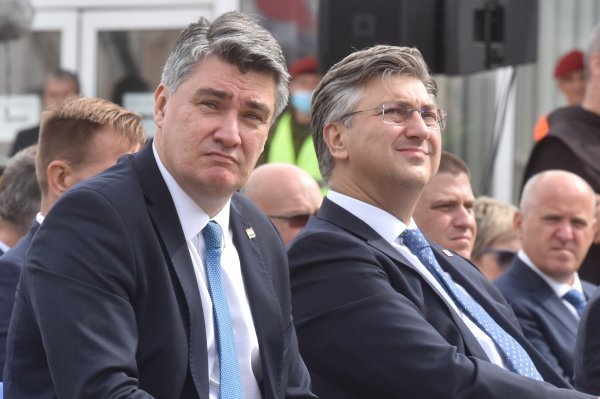 Zoran Milanović i Andrej Plenković