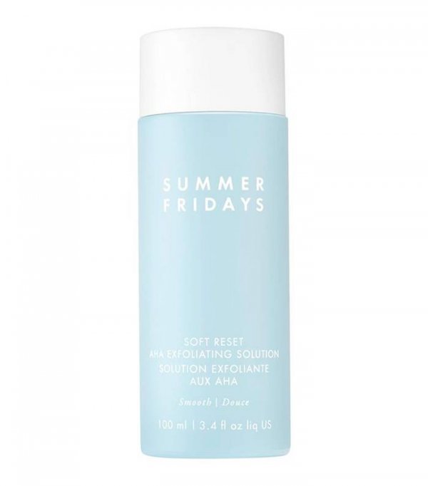 Summer Fridays Soft Reset AHA Exfoliating Solution