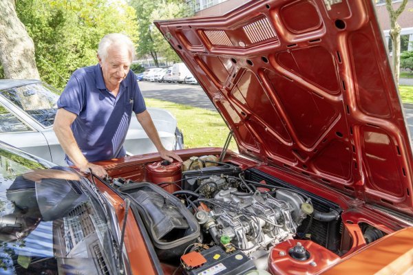 Karl-Günter Queißer i njegov VW K70LS