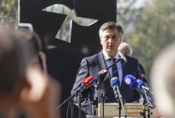 Premijer Andrej Plenković prisustvovao komemoraciji za nevine civilne zrtve