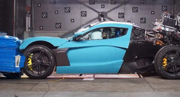 Rimac C_Two na crash testovima