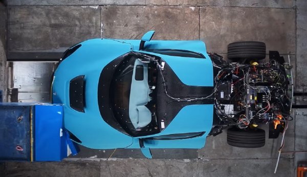 Rimac Nevera na crash testovima