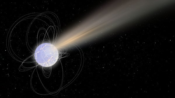 Izboj kratkotrajnog radiovala s magnetara