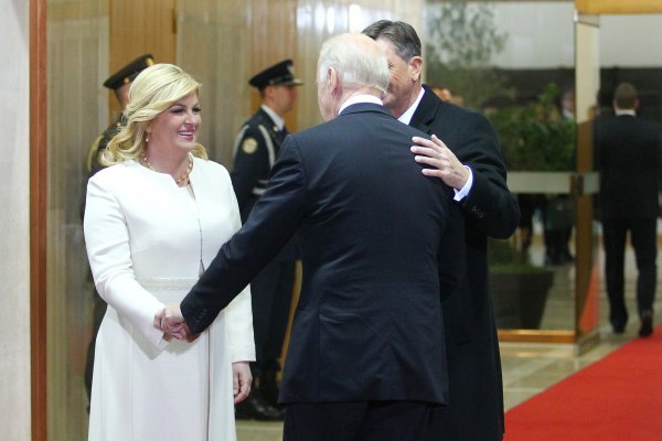 Kolinda Grabar Kitarović, Joe Biden