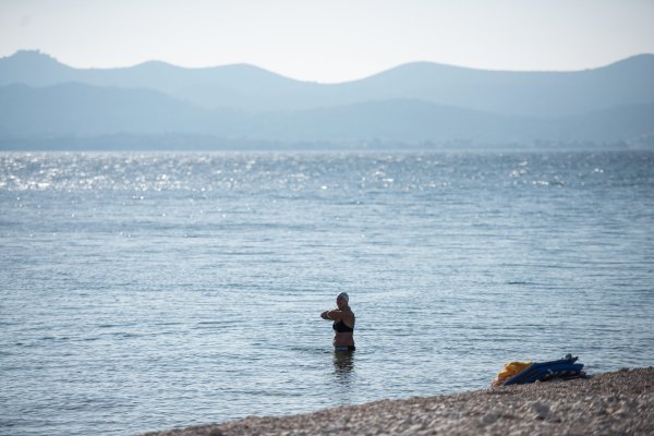 Kupanje u Zadru, 9.11.2020.