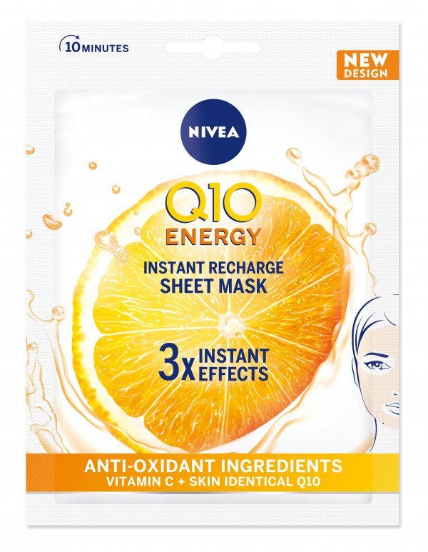 NIVEA Q10 ENERGY Sheet maska