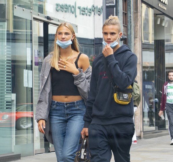 Mia Regan i Romeo Beckham