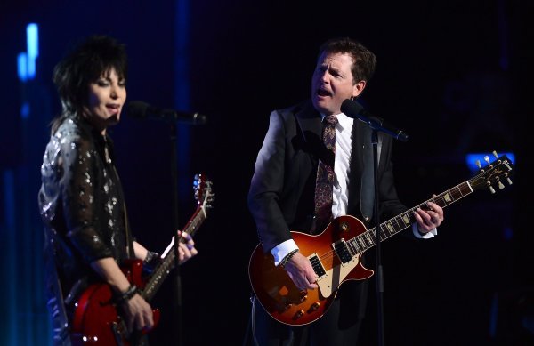 Michael J. Fox 2017. na poornici s Joan Jett
