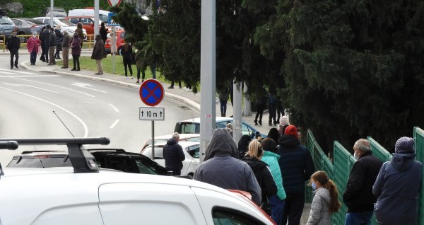 Testiranje na koronavirus u Splitu