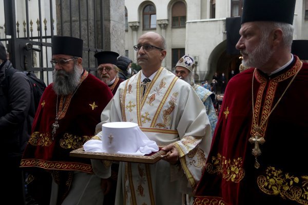 Ispraćaj patrijarha Irineja
