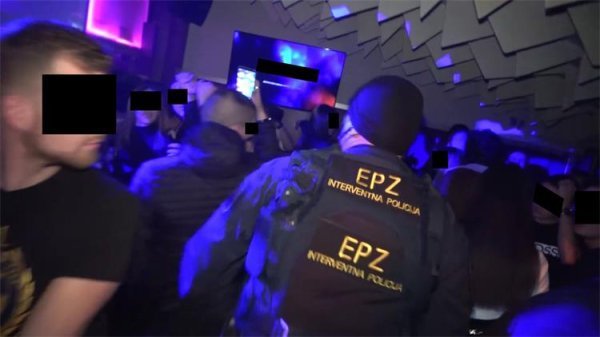 Policijska racija u Zagrebu