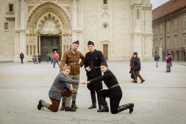 Ekipa Ljiljana Vidića u šetnji gradom (1)