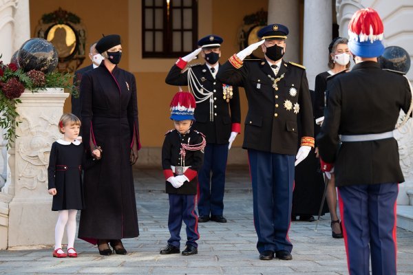 Princeza Charlene, princ Albert i djeca