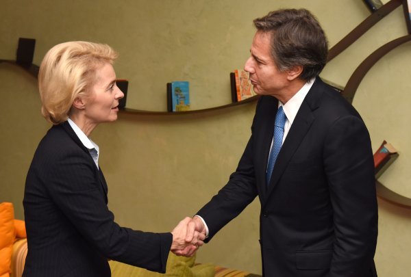 Urusla von der Leyen i Antony Blinken