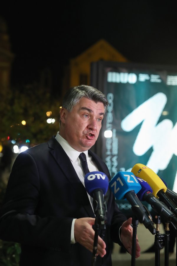 Zoran Milanović u MUO