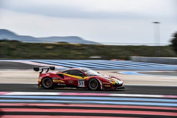 Ferrari 488 GT3 Evo 2020 na utrci '1000 km Paul Ricard race'