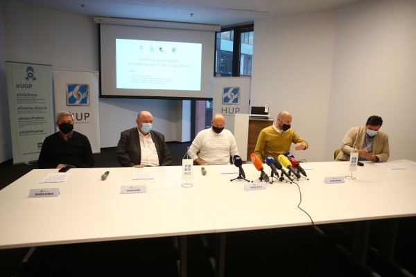 Predstavnici HUP-a na konferenciji za medije komentirali nove epidemiološke mjere