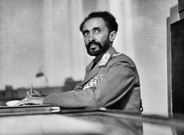 Etiopski car Haile Selassie