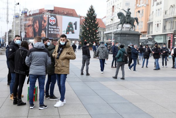 Prosvjed poduzetnika u Zagrebu