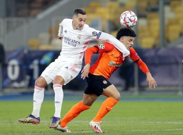 Šahtar - Real Madrid, Liga prvaka, 1.12.2020.
