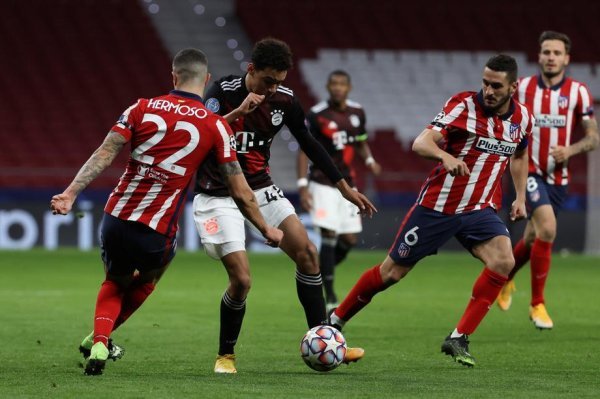 Atletico Madrid - FC Bayern München; Liga prvaka; 1.12.2020.