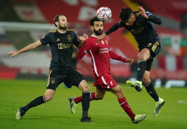 FC Liverpool - Ajax; Liga prvaka; 1.12.2020.