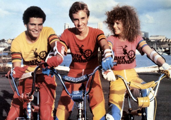 Angelo D'Angelo, James Lugton i Nicole Kidman u filmu 'BMX banditi' (1983.)