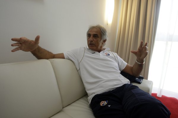 Vahid Halilhodžić u vrijeme dok je vodio Dinamo