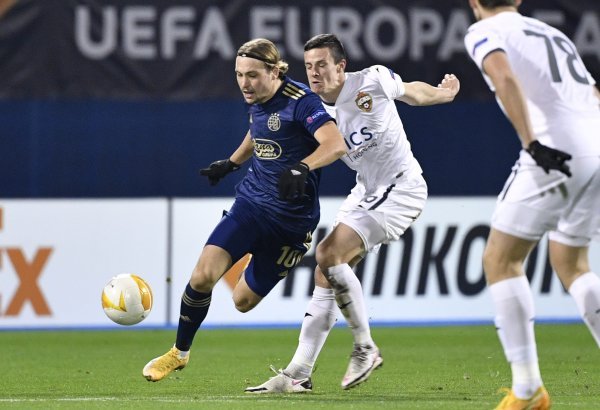 NK Dinamo - CSKA Moskva, UEFA Europska liga, 10.12.2020.