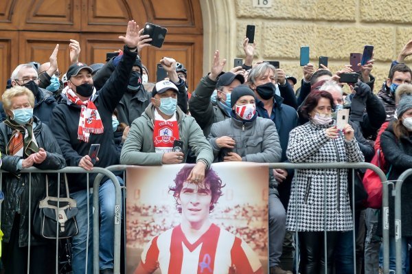 Paolo Rossi, sprovod