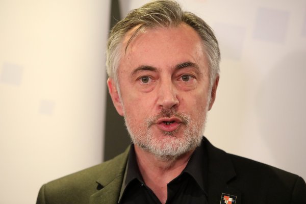 Miroslav Škoro na osnivačkoj skupštini Domovinskog pokreta u Rijeci