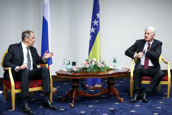 Dragan Čović i Sergej Lavrov u Sarajevu