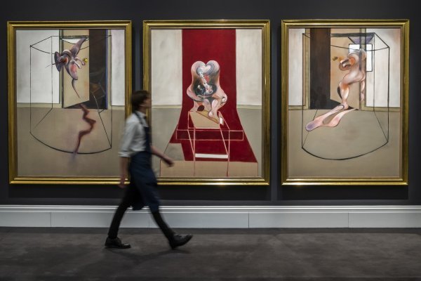 Francis Bacon, Triptych Inspired by the Oresteia of Aeschylus (1981)